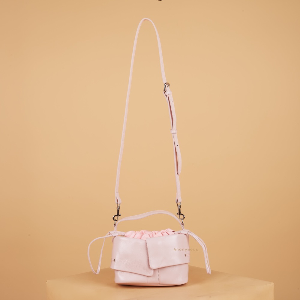 Anonymous Tata Dumpling Bag Leather Denim No Brand (Tas Kulit)