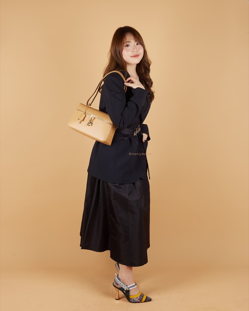 Anonymous Bianca LP27 Extra Case Box Leather No Brand (Tas Kulit)