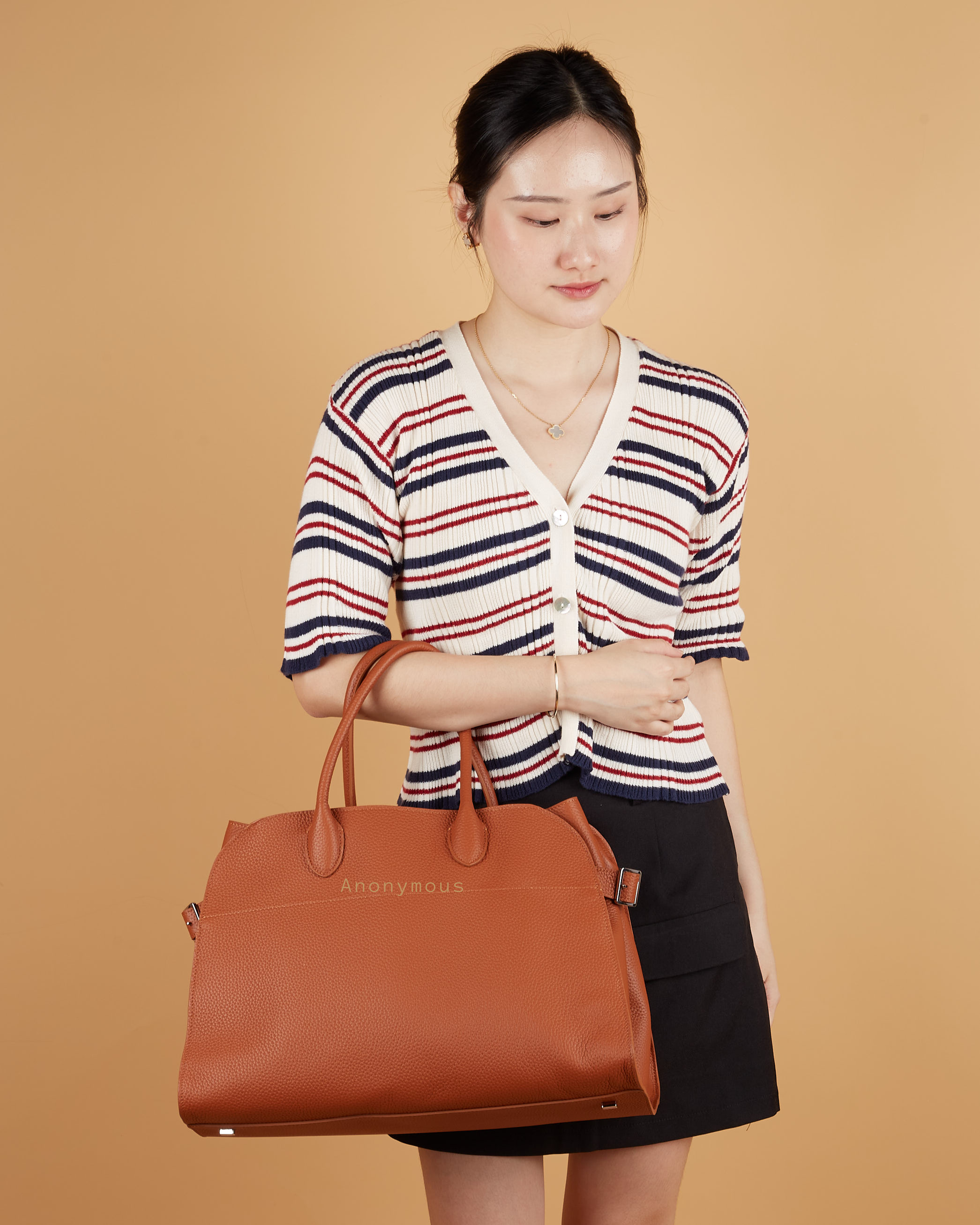 Anonymous Monthy Tote Bag 39 Togo Leather No Brand (Tas Kulit)