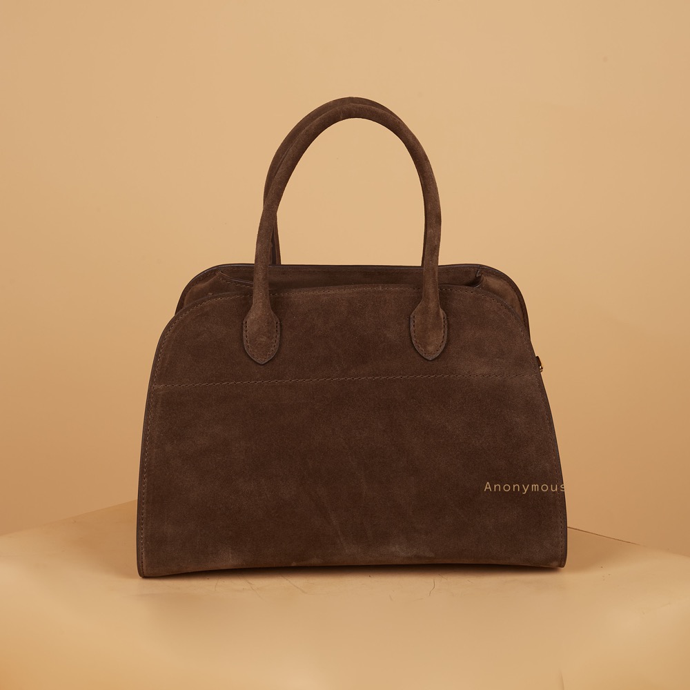 Anonymous Monthy Tote Bag 30 Suede Leather No Brand (Tas Kulit)