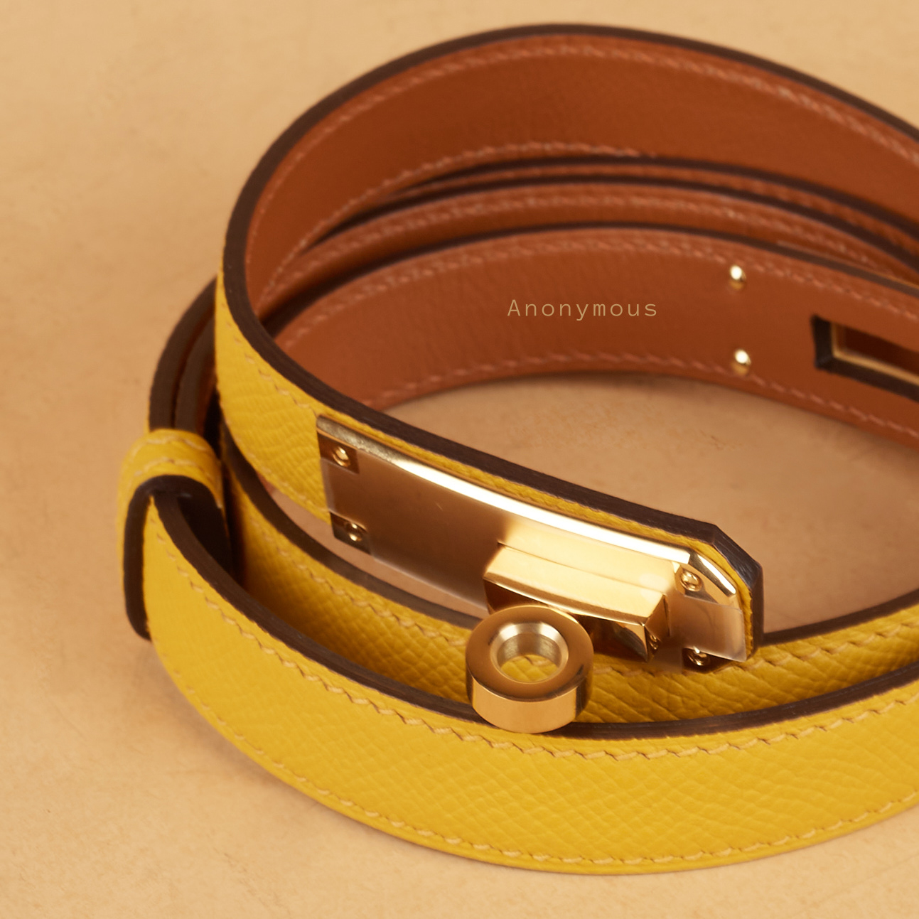 Anonymous Kylee Belt Taiga GHW (Ikat Pinggang Kulit)