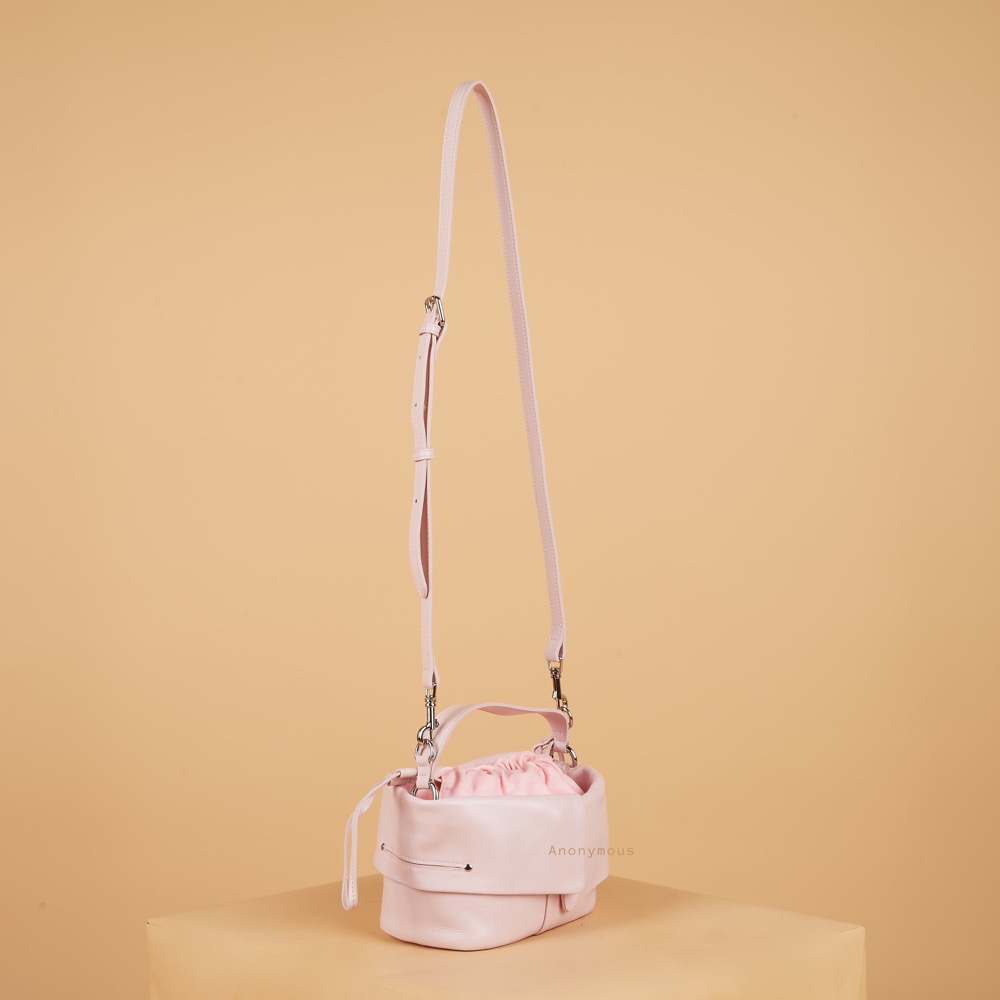 Anonymous Tata Dumpling Bag Leather Denim No Brand (Tas Kulit)