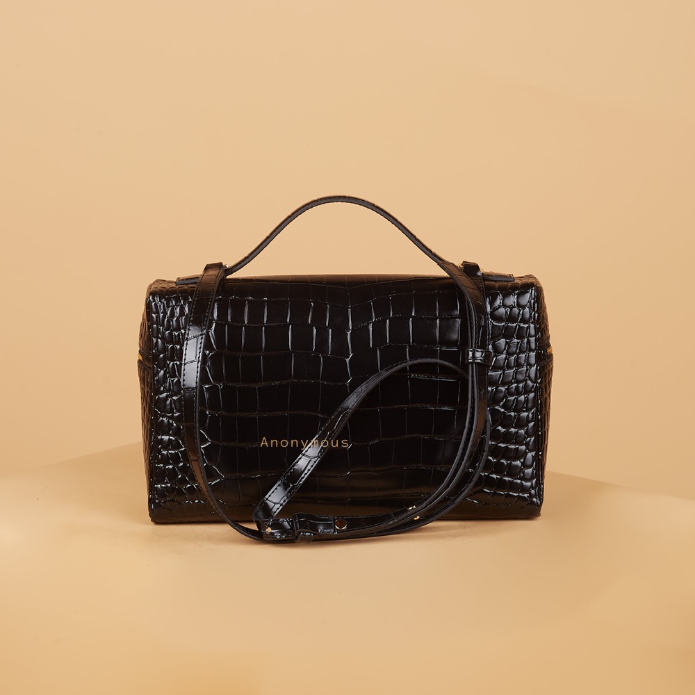 Anonymous Lola Bag L27 Croco Embosse No Brand (Tas Kulit)