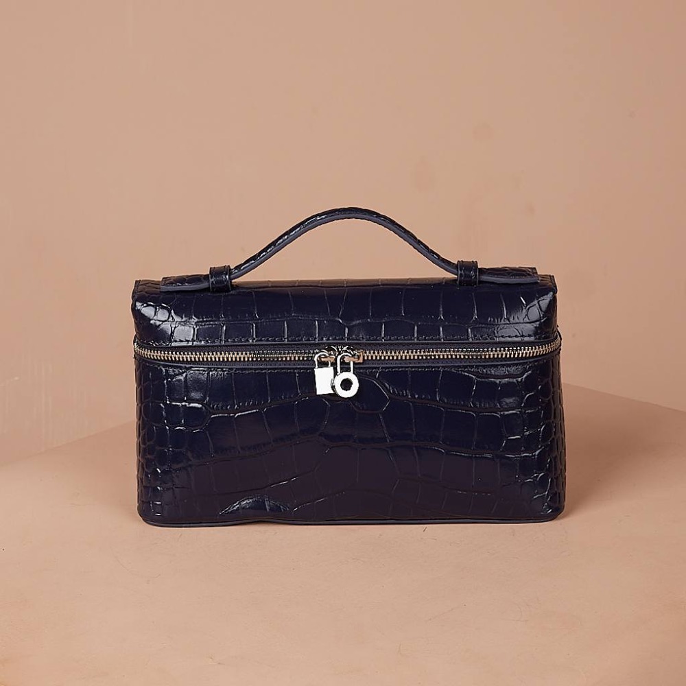 Anonymous Lola Bag L19 Croco Embosse Leather No Brand (Tas Kulit)
