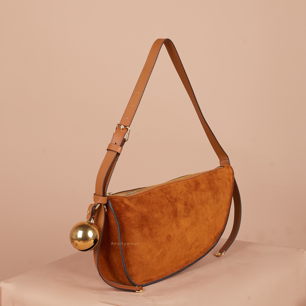 Anonymous Hestia Shoulder Bag Suede No Brand (Tas Kulit)