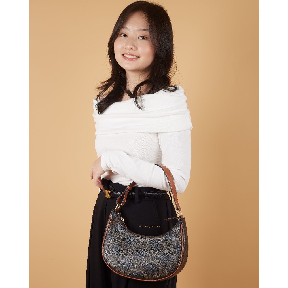 Anonymous Liana Black PVC No Brand (Tas Kulit)