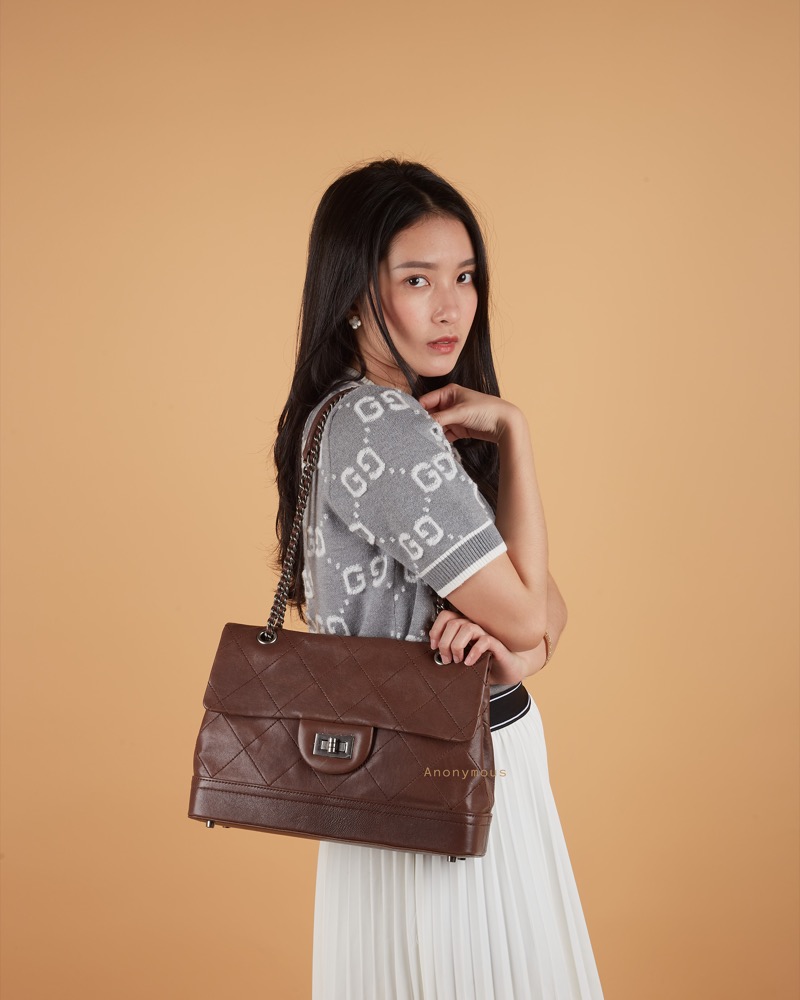 Anonymous Rosella Shoulder Bag Swift Leather No Brand (Tas Kulit)