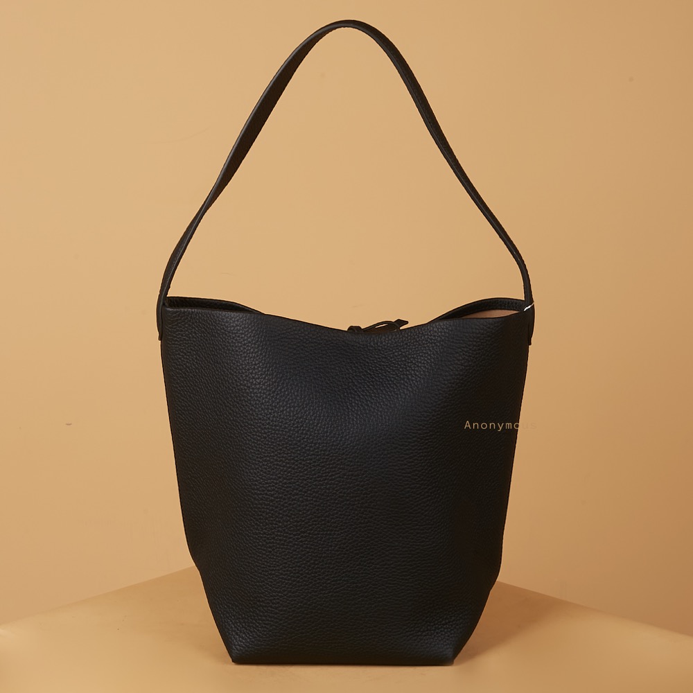 Anonymous Mica Tote Bag Small Grained Leather No Brand (Tas Kulit)