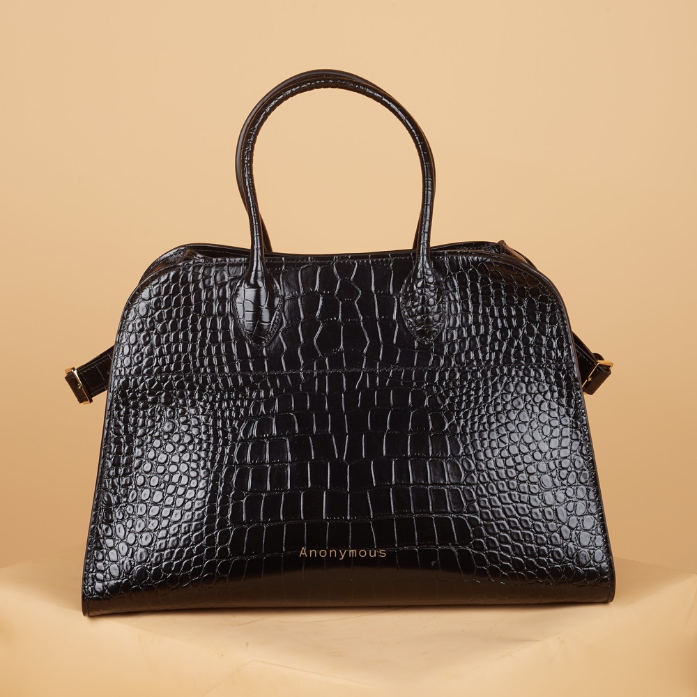 Anonymous Monthy tote bag 39 croco embossed leather No Brand (Tas Kulit)