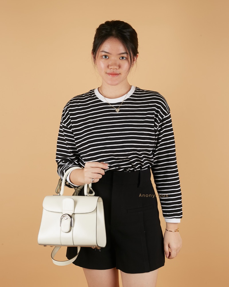 Anonymous Duma Top Handle Bag Box Leather No Brand (Tas Kulit)