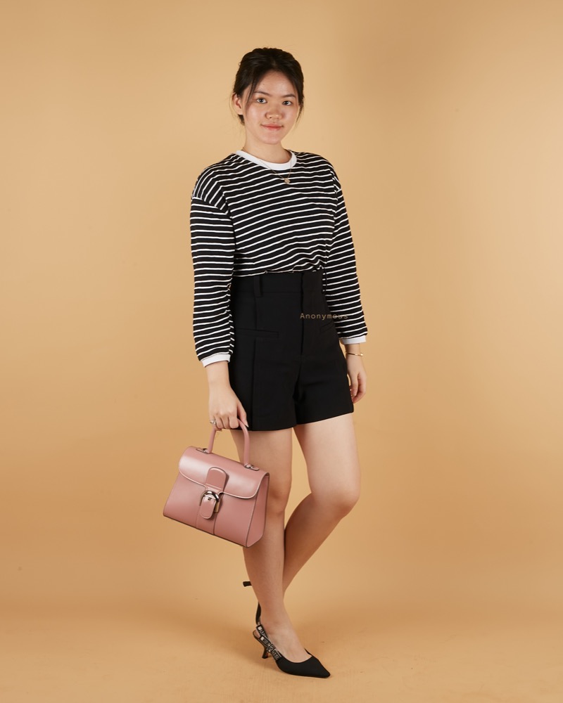Anonymous Duma Top Handle Bag Box Leather No Brand (Tas Kulit)