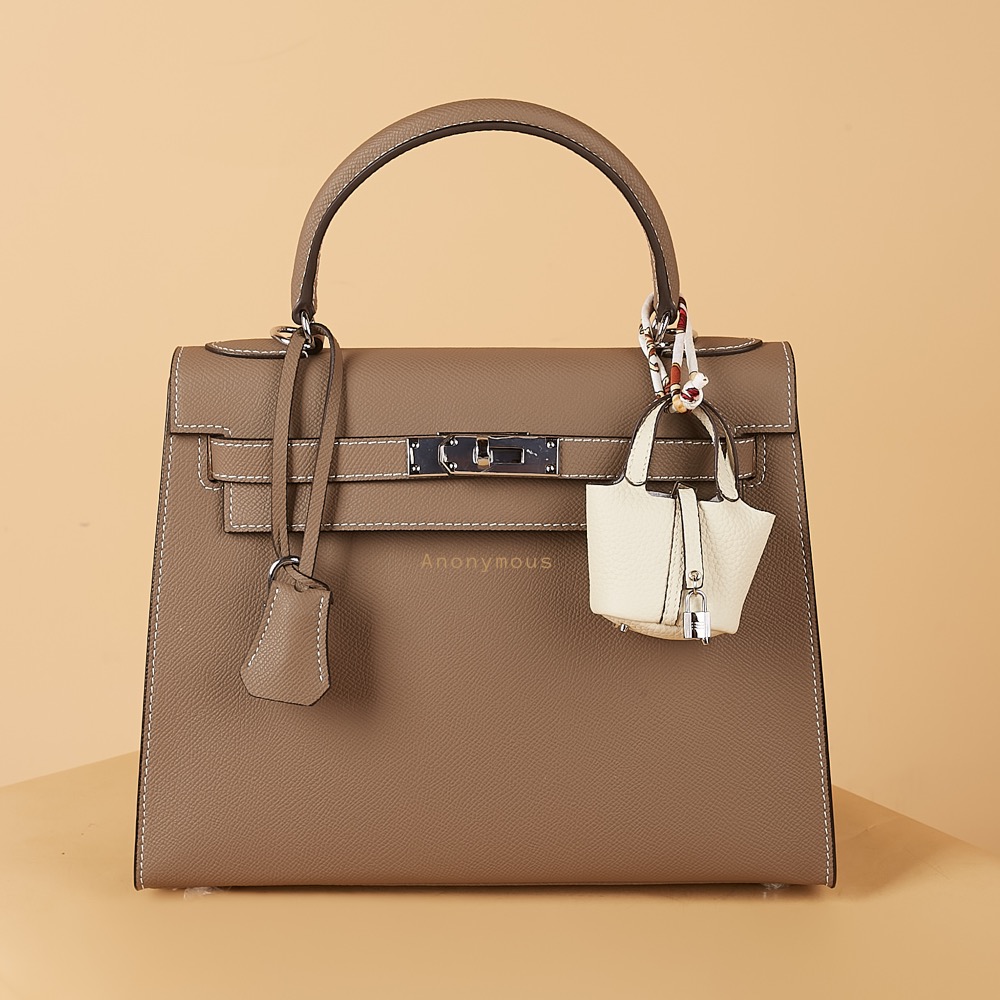 Anonymous Poppy Charm Togo Leather No Brand