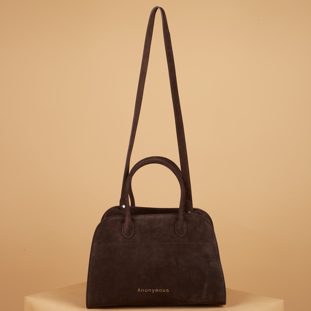 Anonymous Monthy Tote Bag 26 Suede Leather No Brand (Tas Kulit)