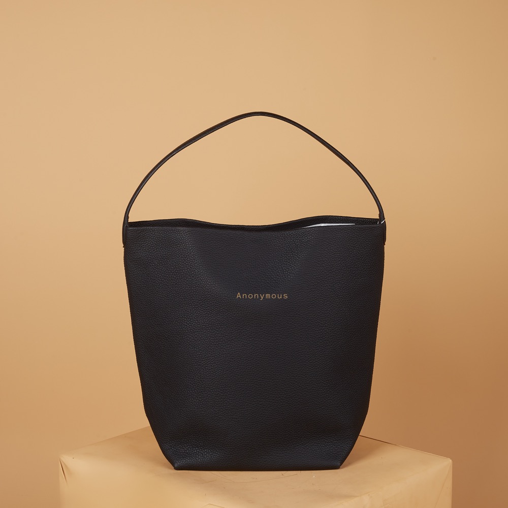 Anonymous Mica Tote Bag Small Grained Leather No Brand (Tas Kulit)