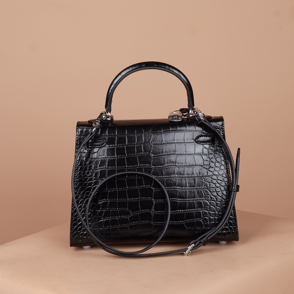Anonymous Cara Bag K25C Croco Embossed Leather No Brand (Tas Kulit)