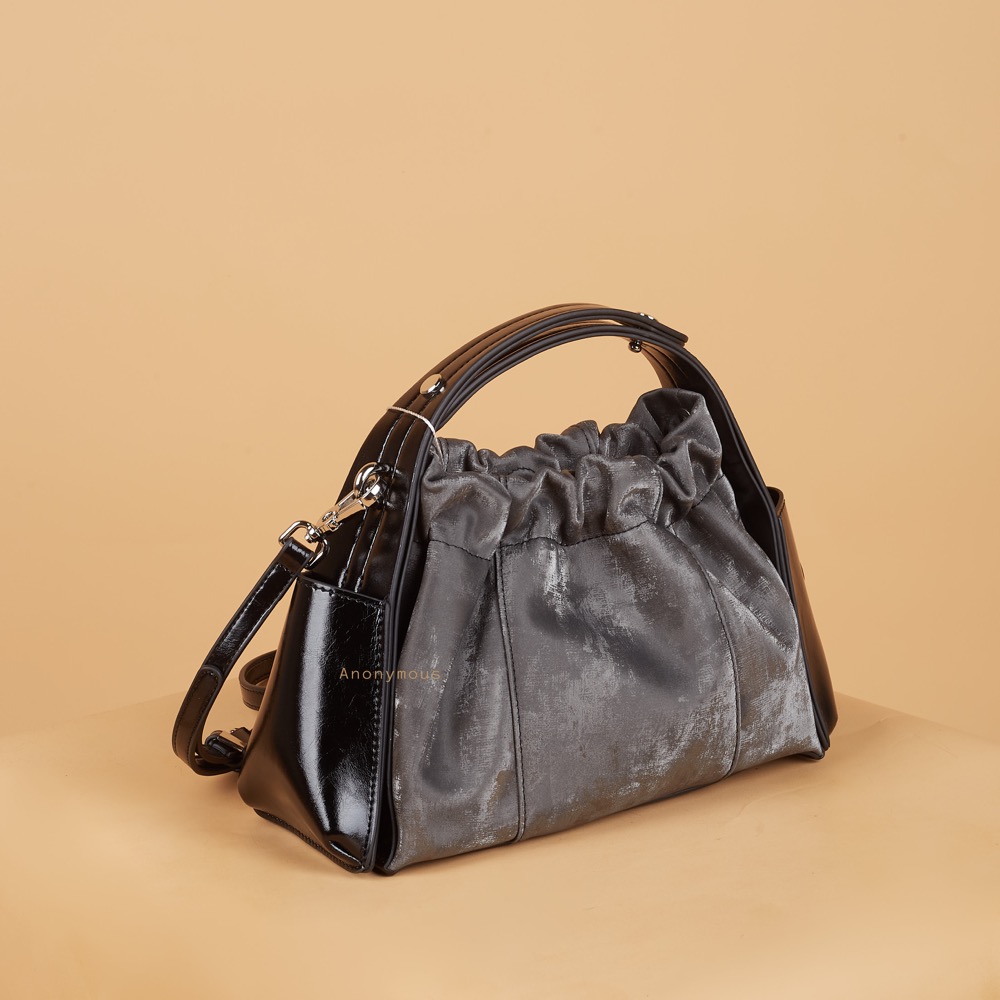 Anonymous Ellen Bag Leather Denim No Brand (Tas Kulit)