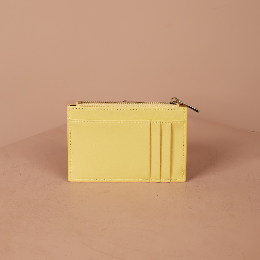 Anonymous Rossette Zipped Card Case Swift Leather No Brand (Dompet Kulit)