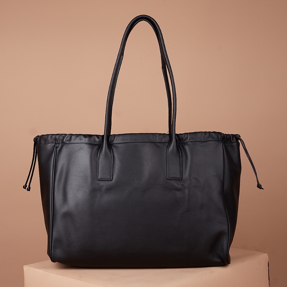 Anonymous Niki Drawstring 40 Leather Bag No Brand (Tas Kulit)