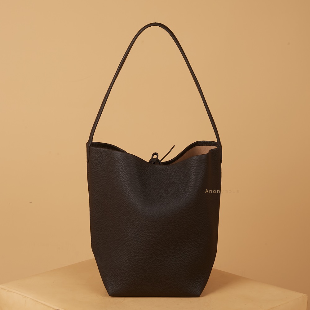Anonymous Mica Tote Bag Small Grained Leather No Brand (Tas Kulit)