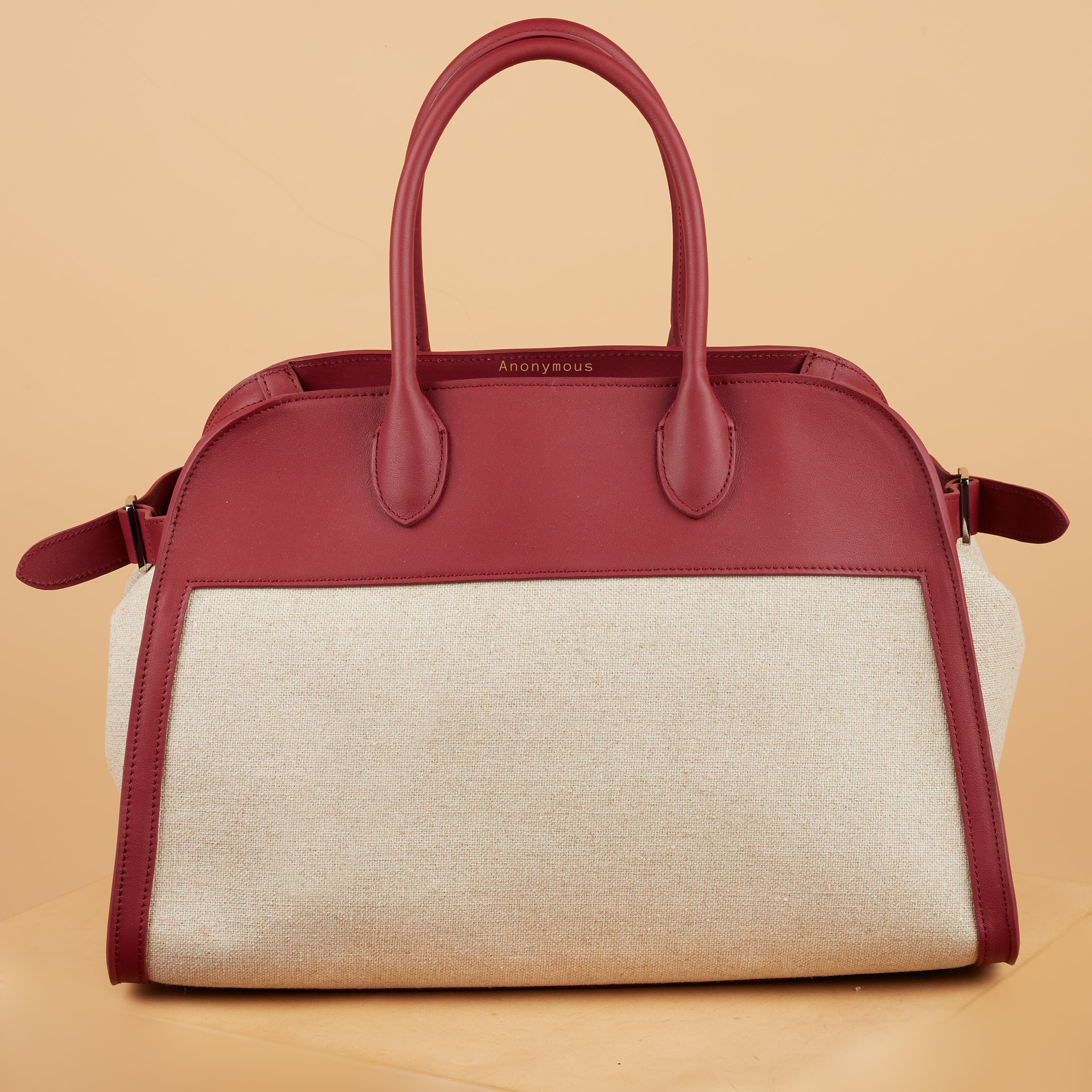 Anonymous Monthy Tote Bag 39 Leather Encru No Brand (Tas Kulit)