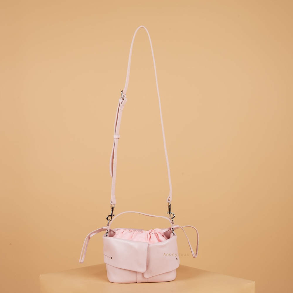 Anonymous Tata Dumpling Bag Leather Denim No Brand (Tas Kulit)