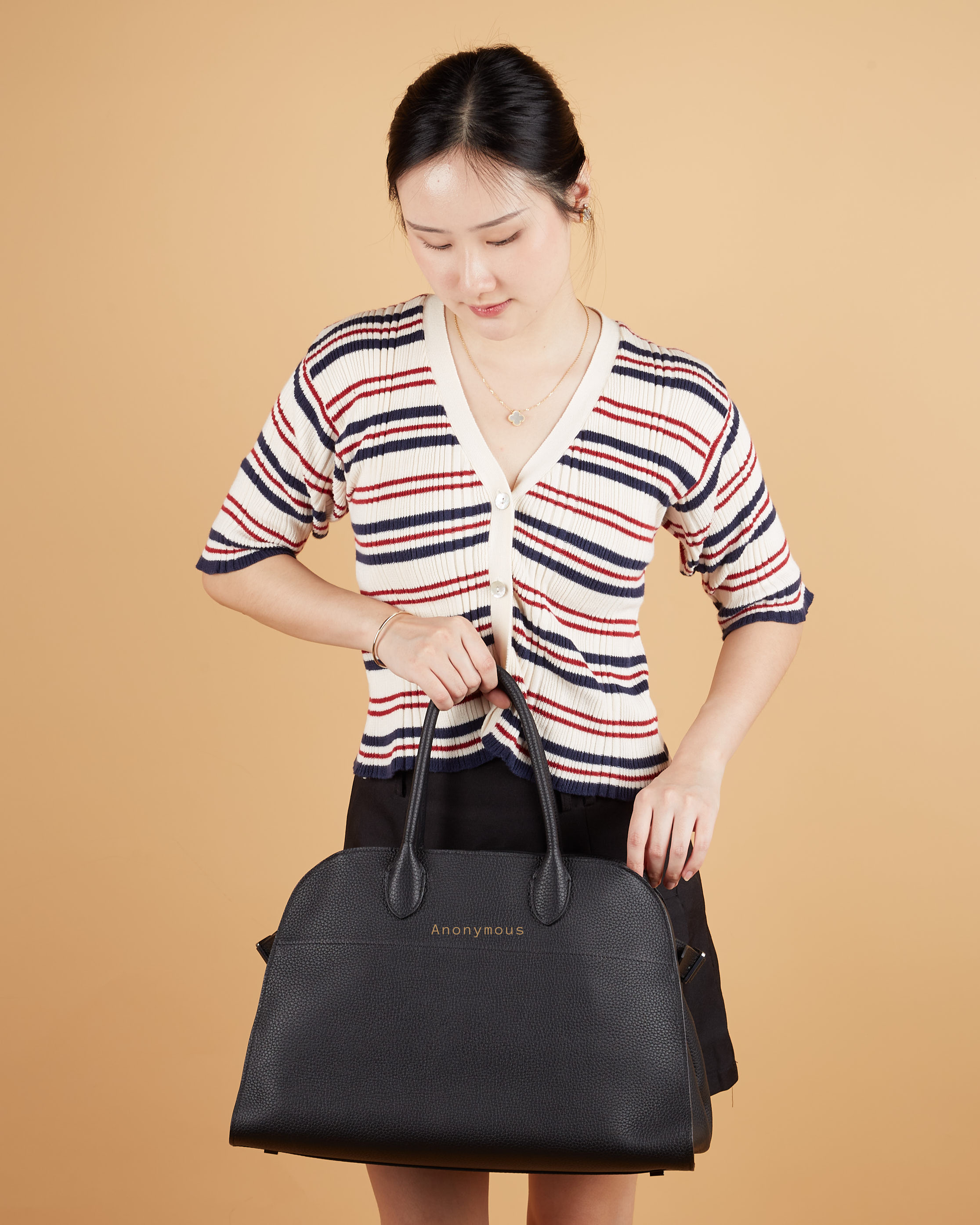 Anonymous Monthy Tote Bag 39 Togo Leather No Brand (Tas Kulit)