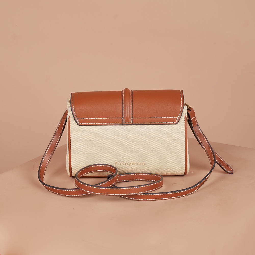 Anonymous Rosa Sling Bag Ecru No Brand (Tas Kulit)