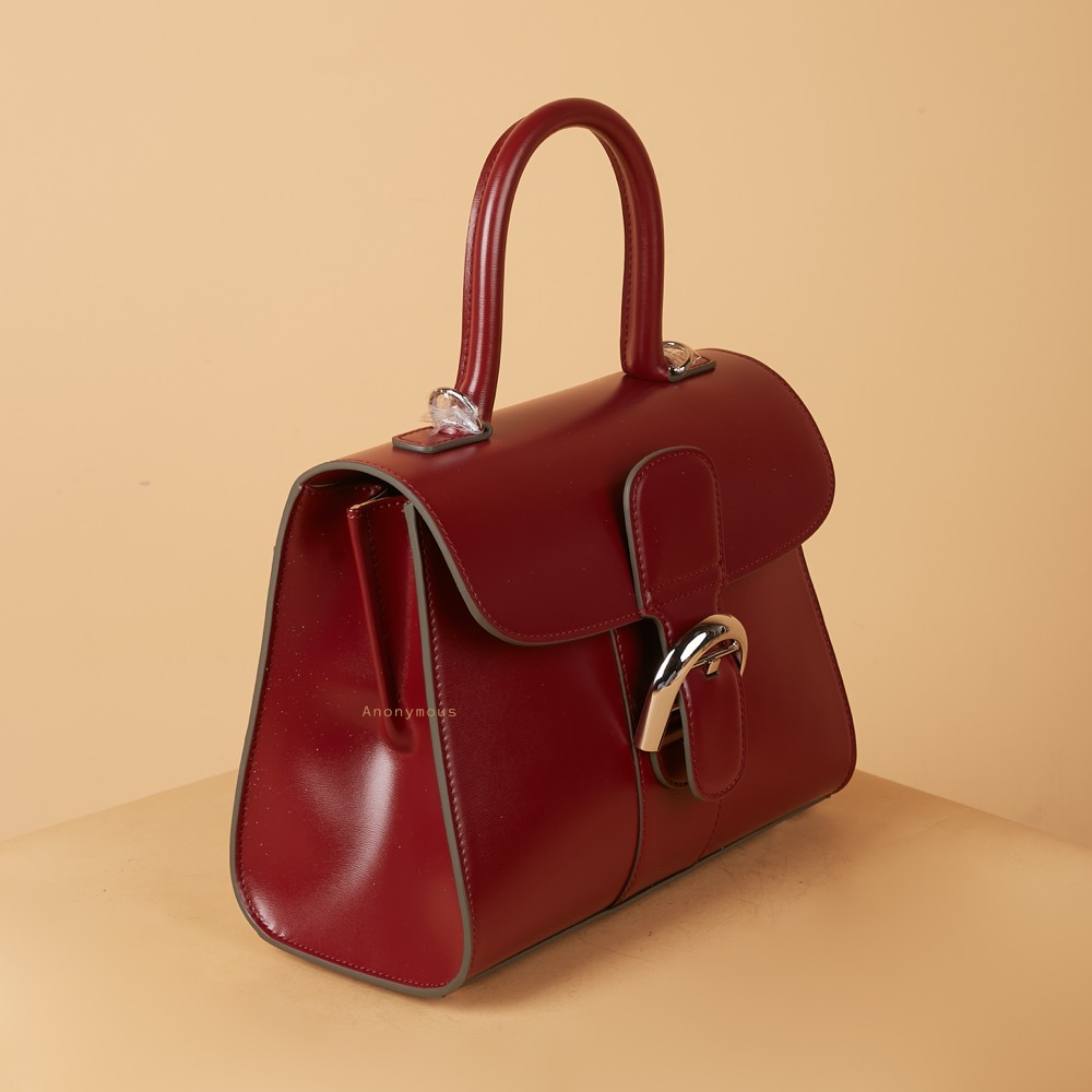 Anonymous Duma Top Handle Bag Box Leather No Brand (Tas Kulit)