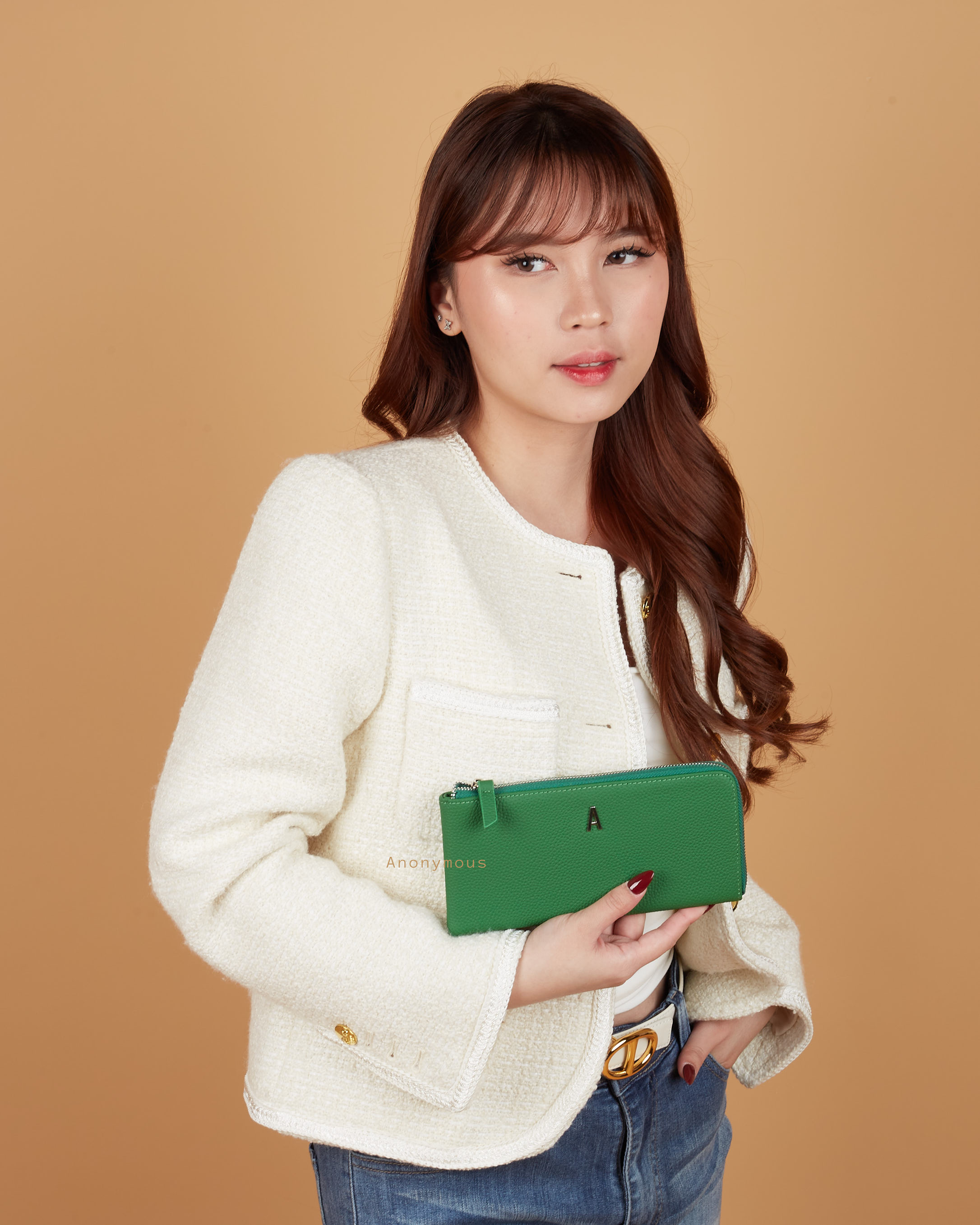 Anonymous A Long Zipper Wallet Togo (Dompet Kulit)