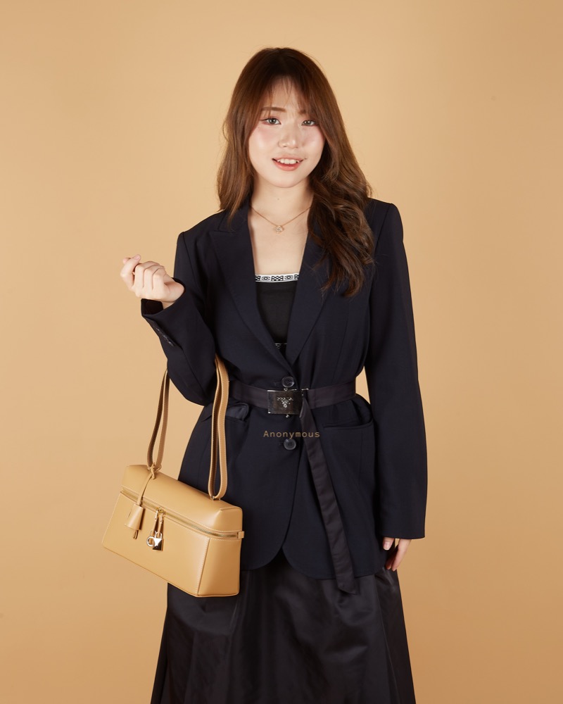 Anonymous Bianca LP27 Extra Case Box Leather No Brand (Tas Kulit)