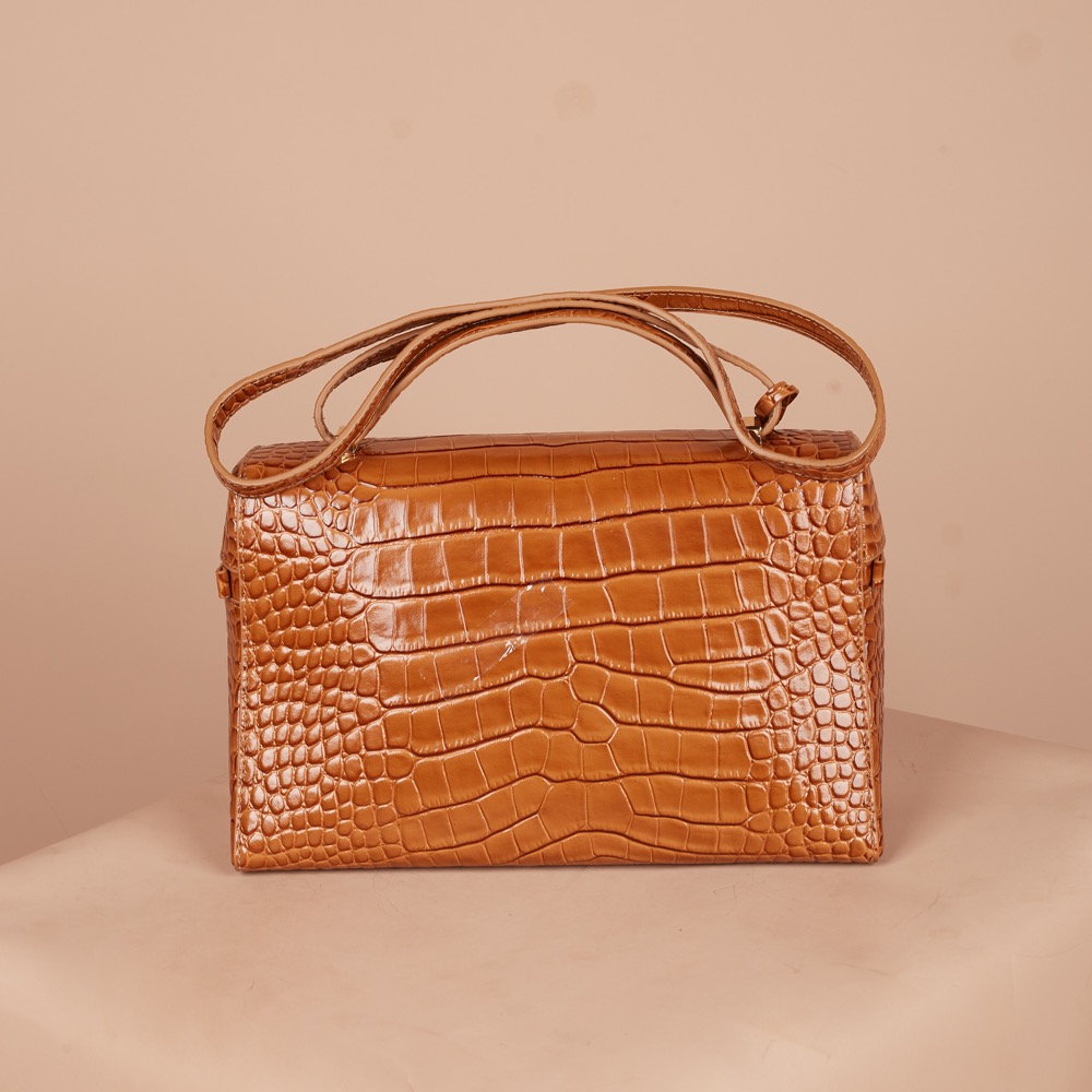 Anonymous Bianca 27 Croco Embosse Leather No Brand (Tas Kulit)