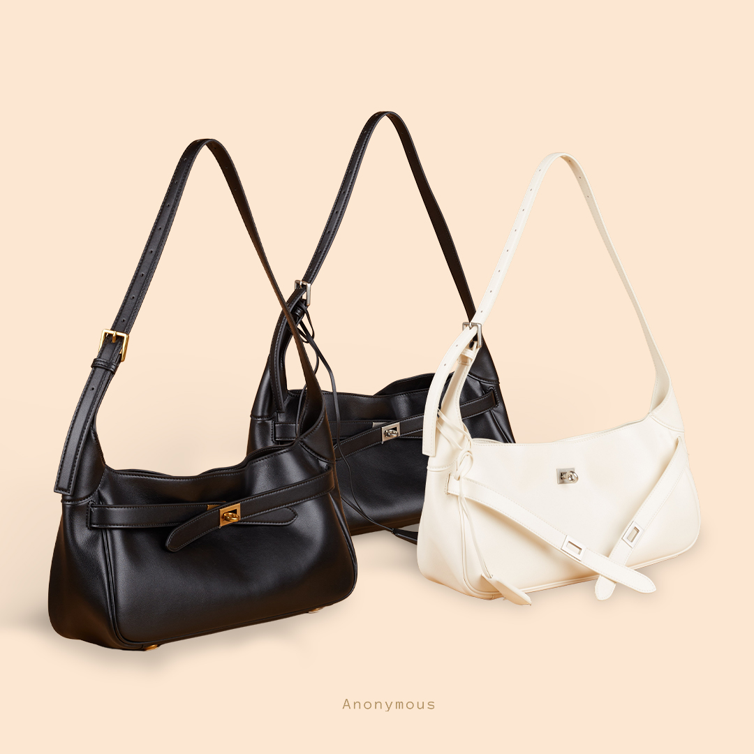 Anonymous Zorro East West Lambskin Leather (Tas Kulit)