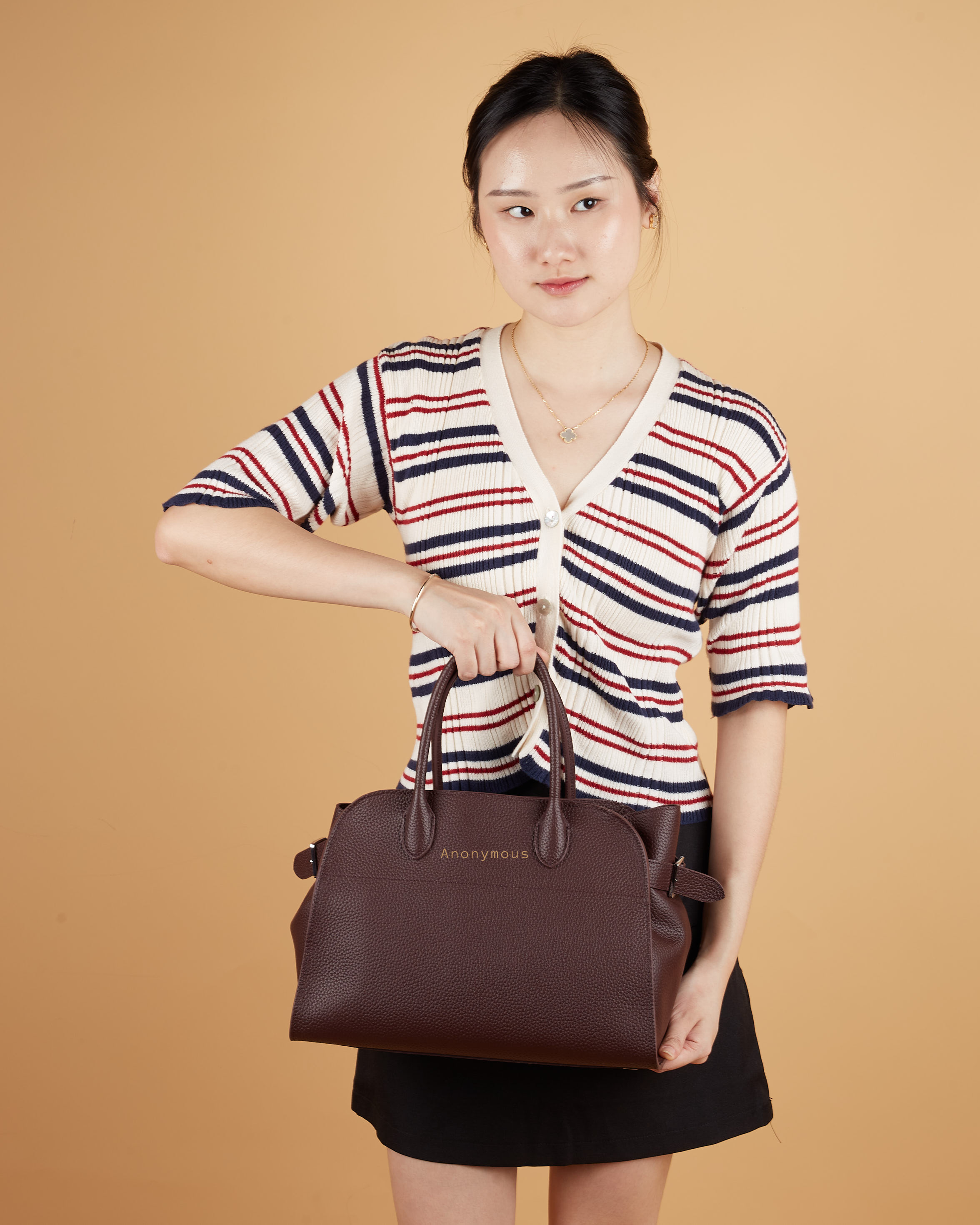 Anonymous Monthy Tote Bag 30 Togo Leather No Brand (Tas Kulit)