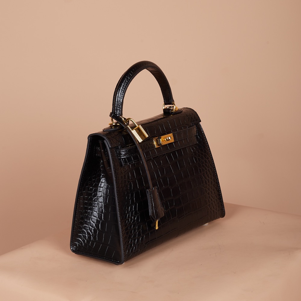Anonymous Cara Bag K25C Croco Embossed Leather No Brand (Tas Kulit)