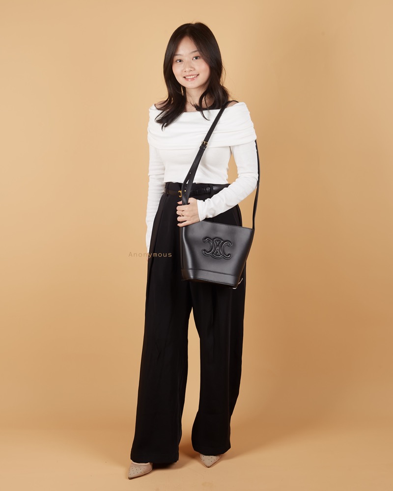 Anonymous Joline Bucket large bag swift leather No Brand (Tas Kulit)