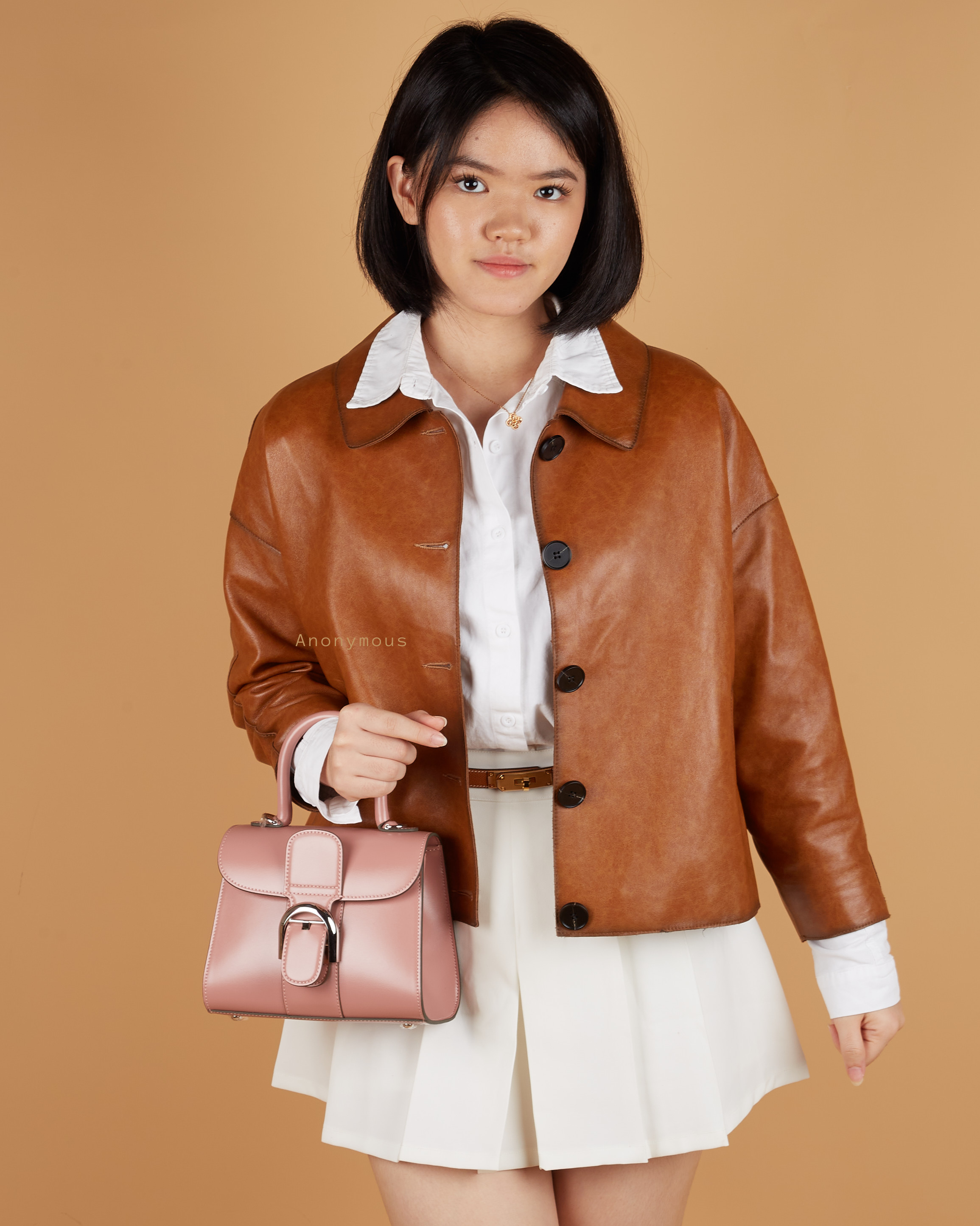 Anonymous Duma 19 Top Handle Box Leather No Brand (Tas Kulit)