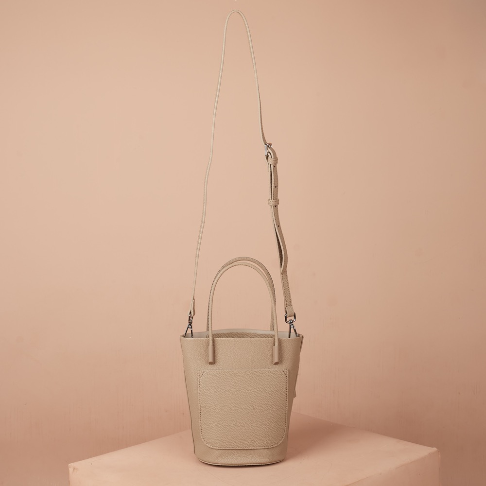 Anonymous Penelope Mini Tote Bag Grained Leather No brand (Tas Kulit)