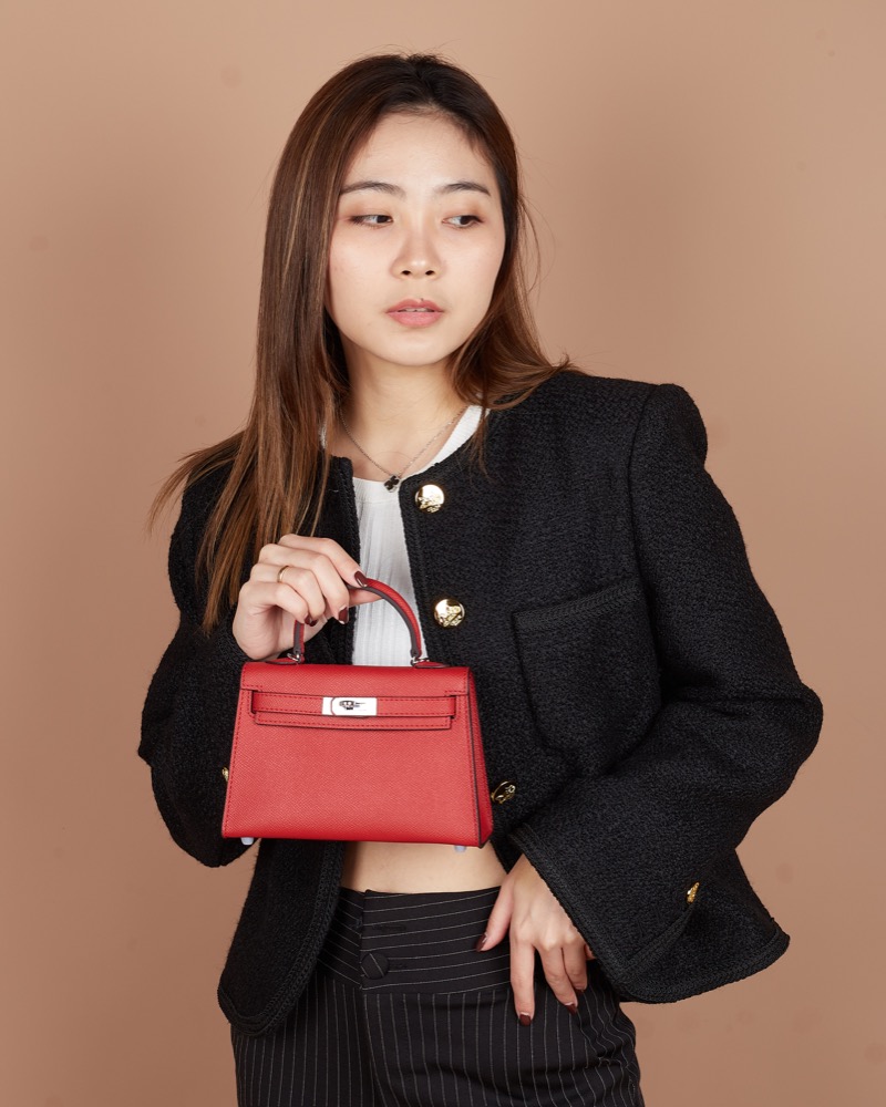 Cara Bag 20 Taiga Leather No Brand (Tas Kulit)