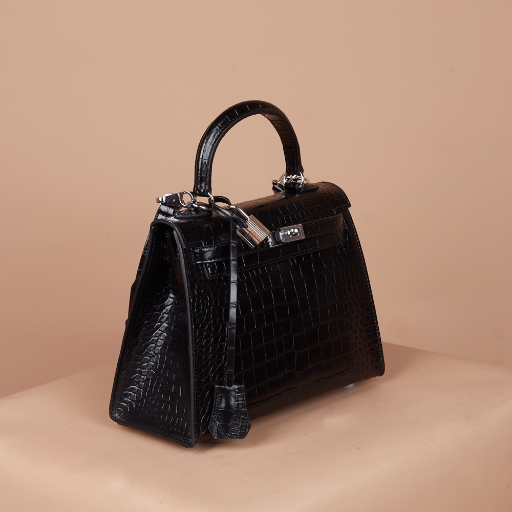 Anonymous Cara Bag K25C Croco Embossed Leather No Brand (Tas Kulit)