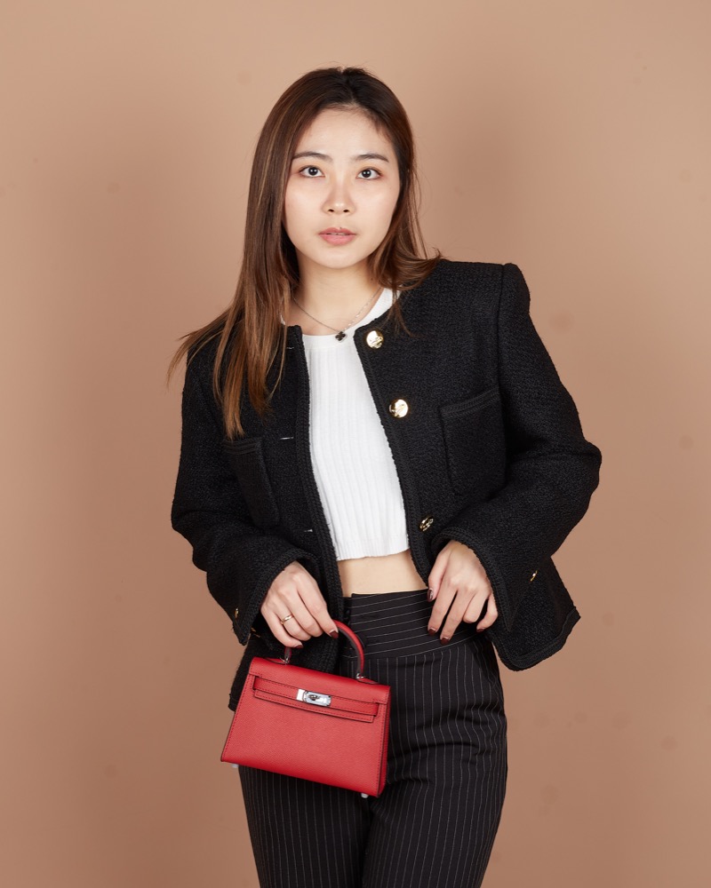 Cara Bag 20 Taiga Leather No Brand (Tas Kulit)