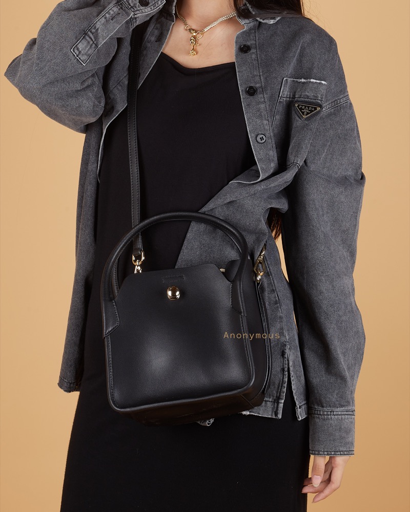 Anonymous Gladys Top Handle Bag Swift Leather No Brand (Tas Kulit)