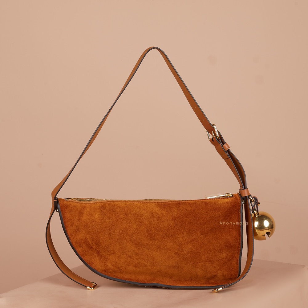 Anonymous Hestia Shoulder Bag Suede No Brand (Tas Kulit)