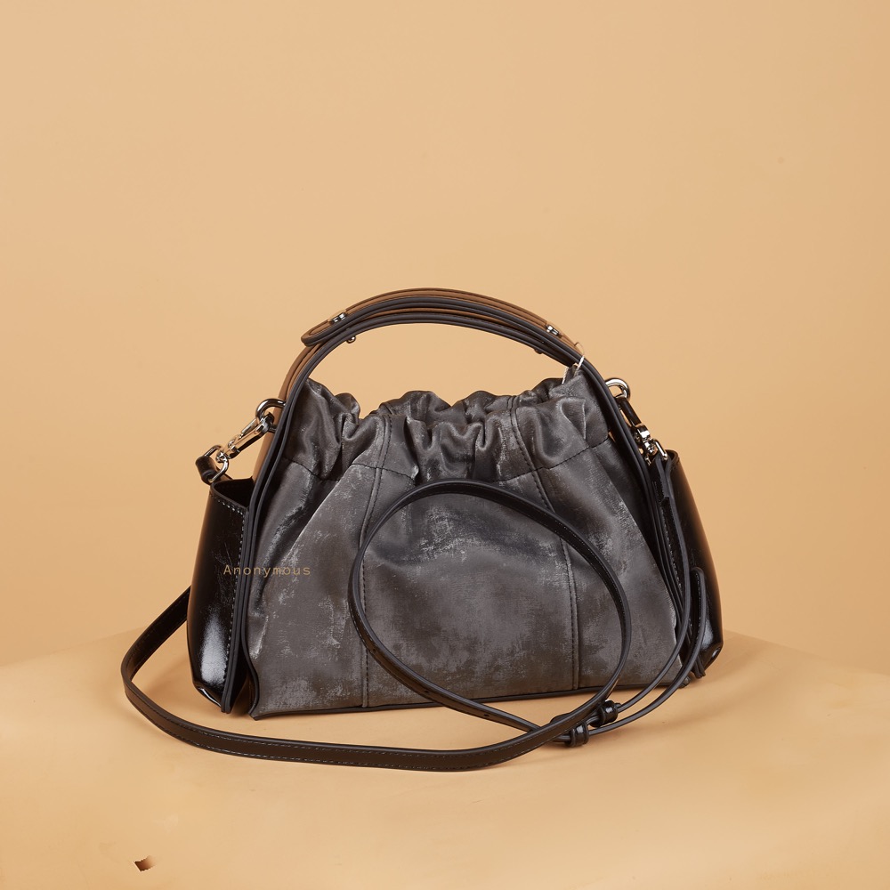 Anonymous Ellen Bag Leather Denim No Brand (Tas Kulit)