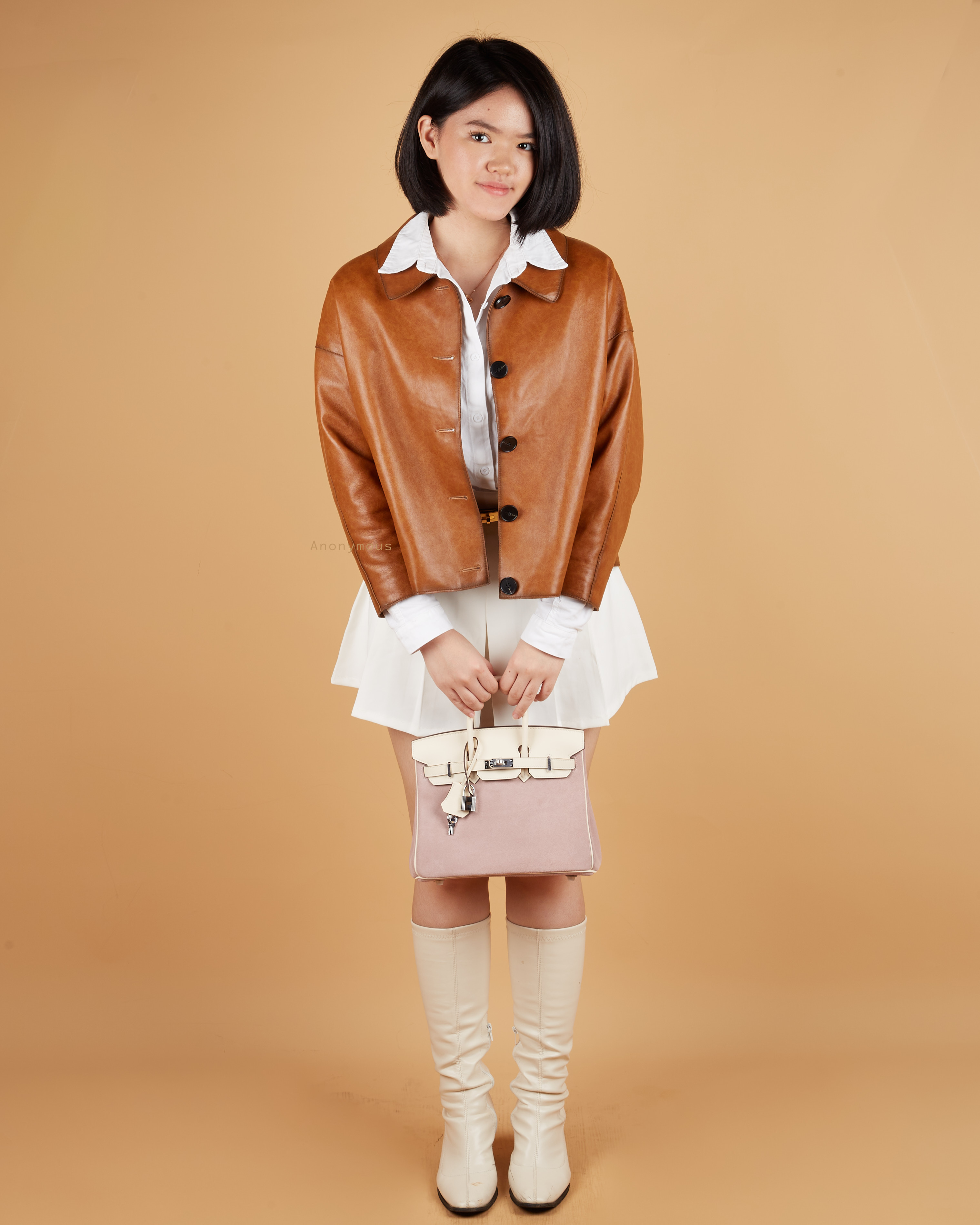 Anonymous Bebe 25 Suede Swift Leather No Brand (Tas Kulit)