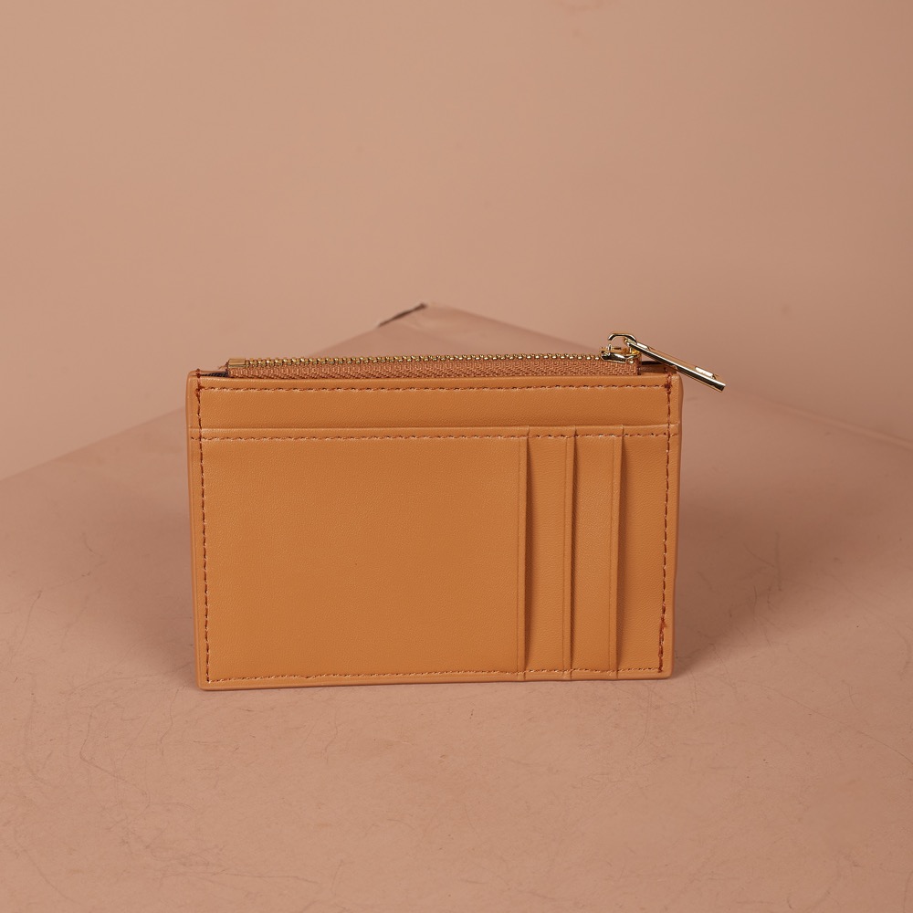 Anonymous Rossette Zipped Card Case Swift Leather No Brand (Dompet Kulit)
