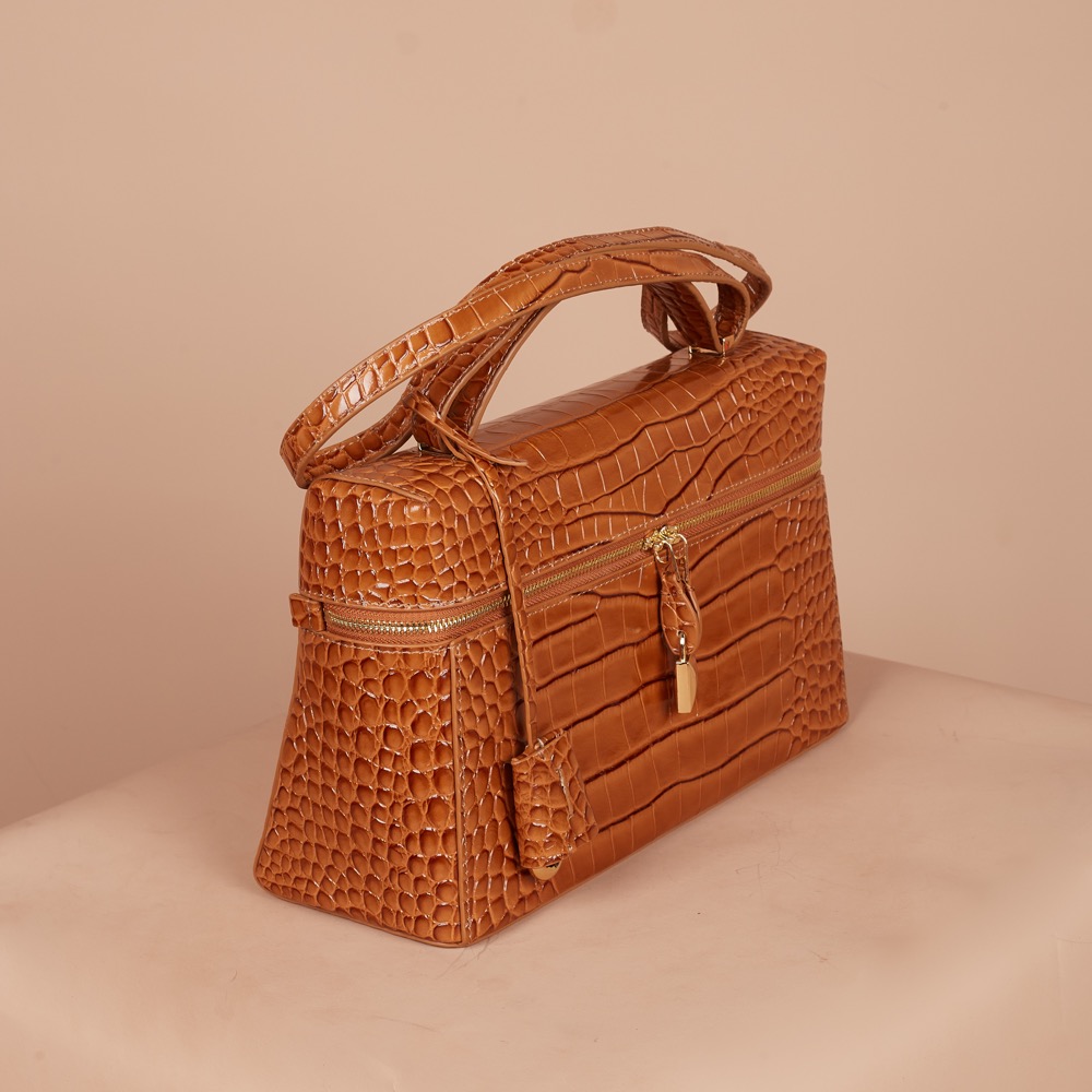 Anonymous Bianca 27 Croco Embosse Leather No Brand (Tas Kulit)