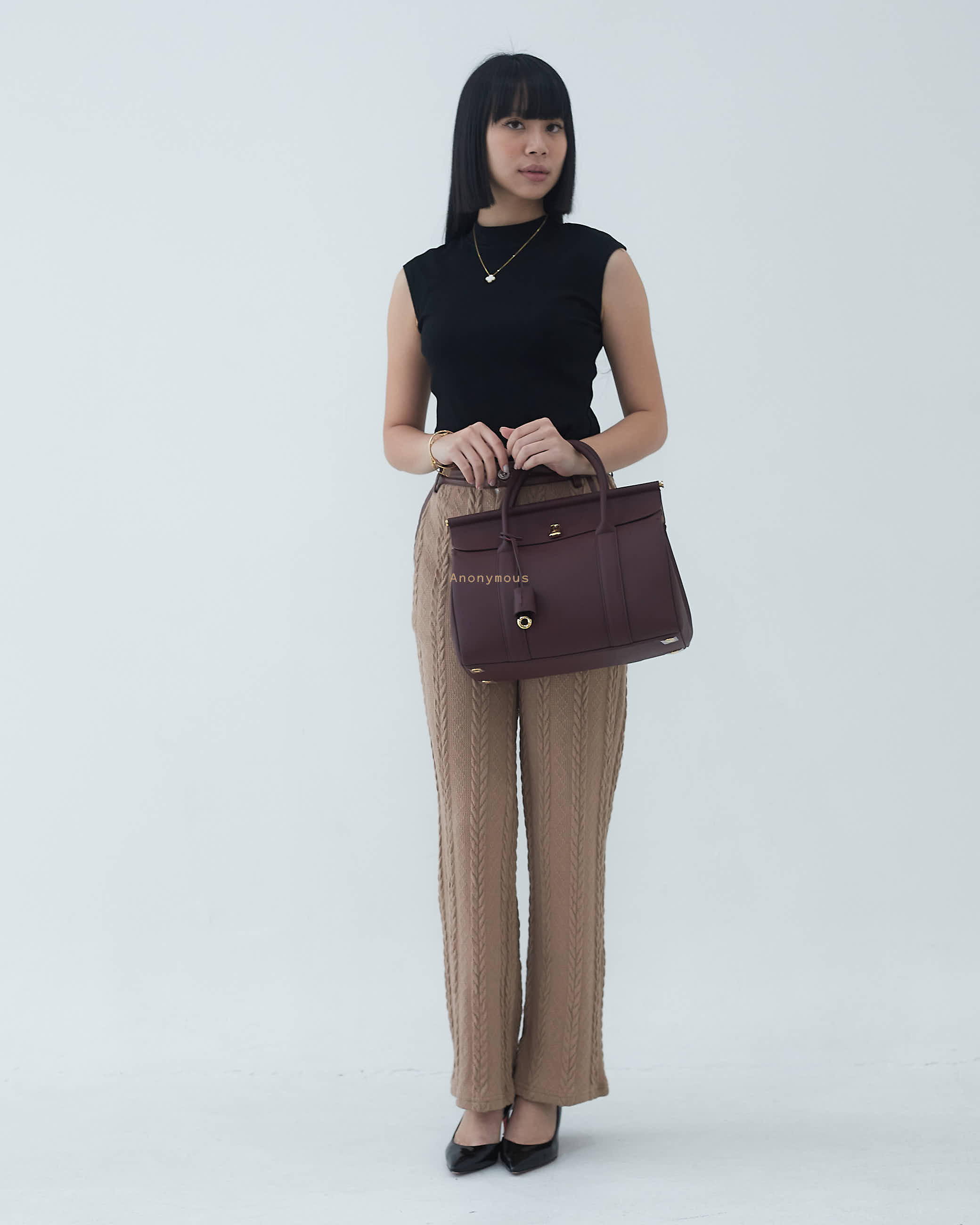 Anonymous Loomy 32 Grained Leather No Brand (Tas Kulit)