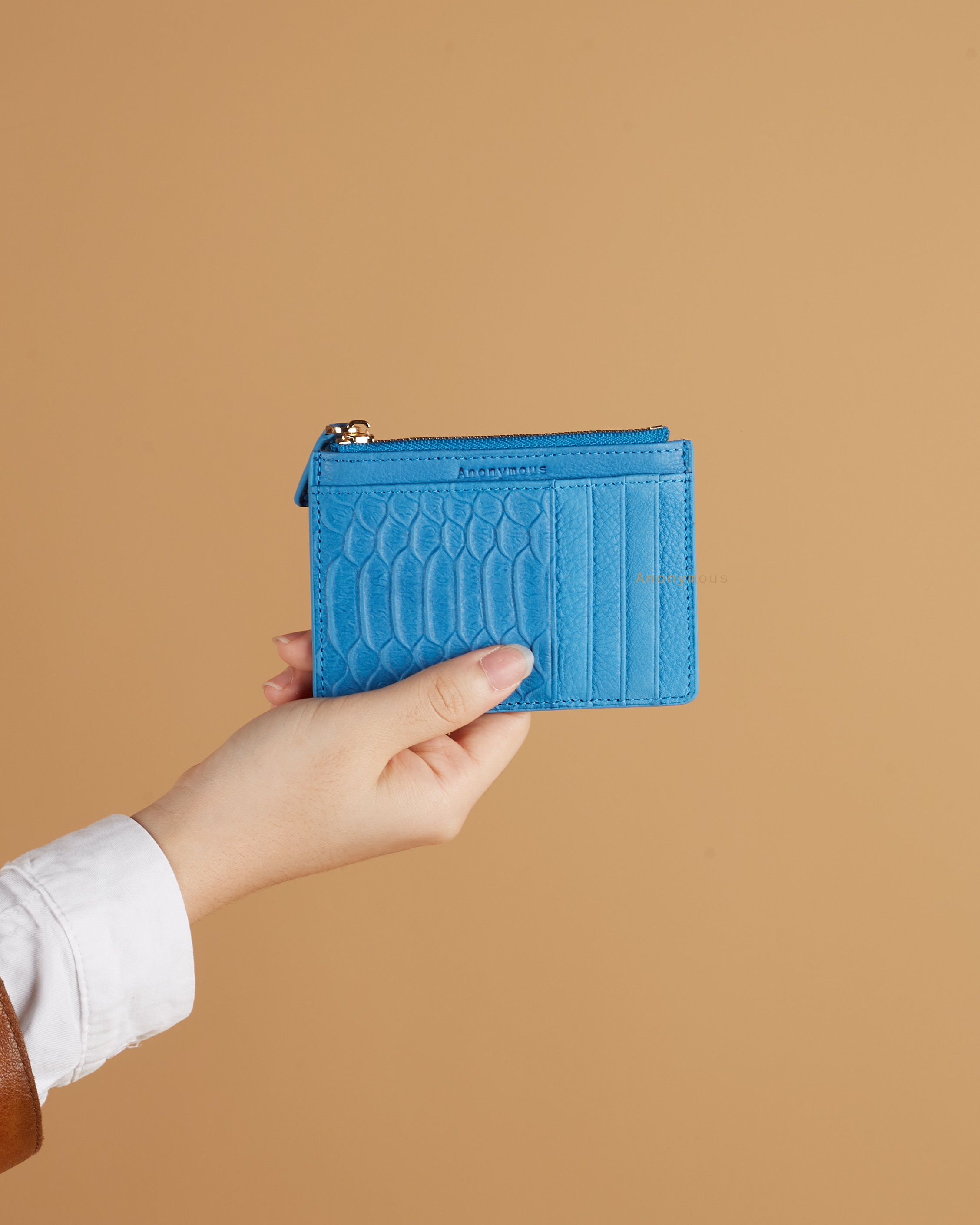 Anonymous Jette Card Holder Python Embossed (Card Holder Kulit)