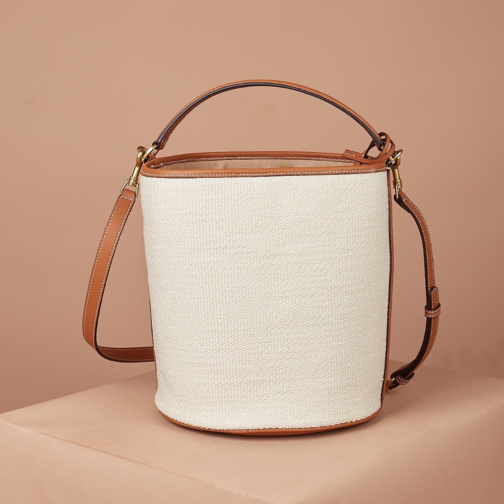 Anonymous Cammie Bucket Bag Tweed Large No Brand (Tas Kulit)