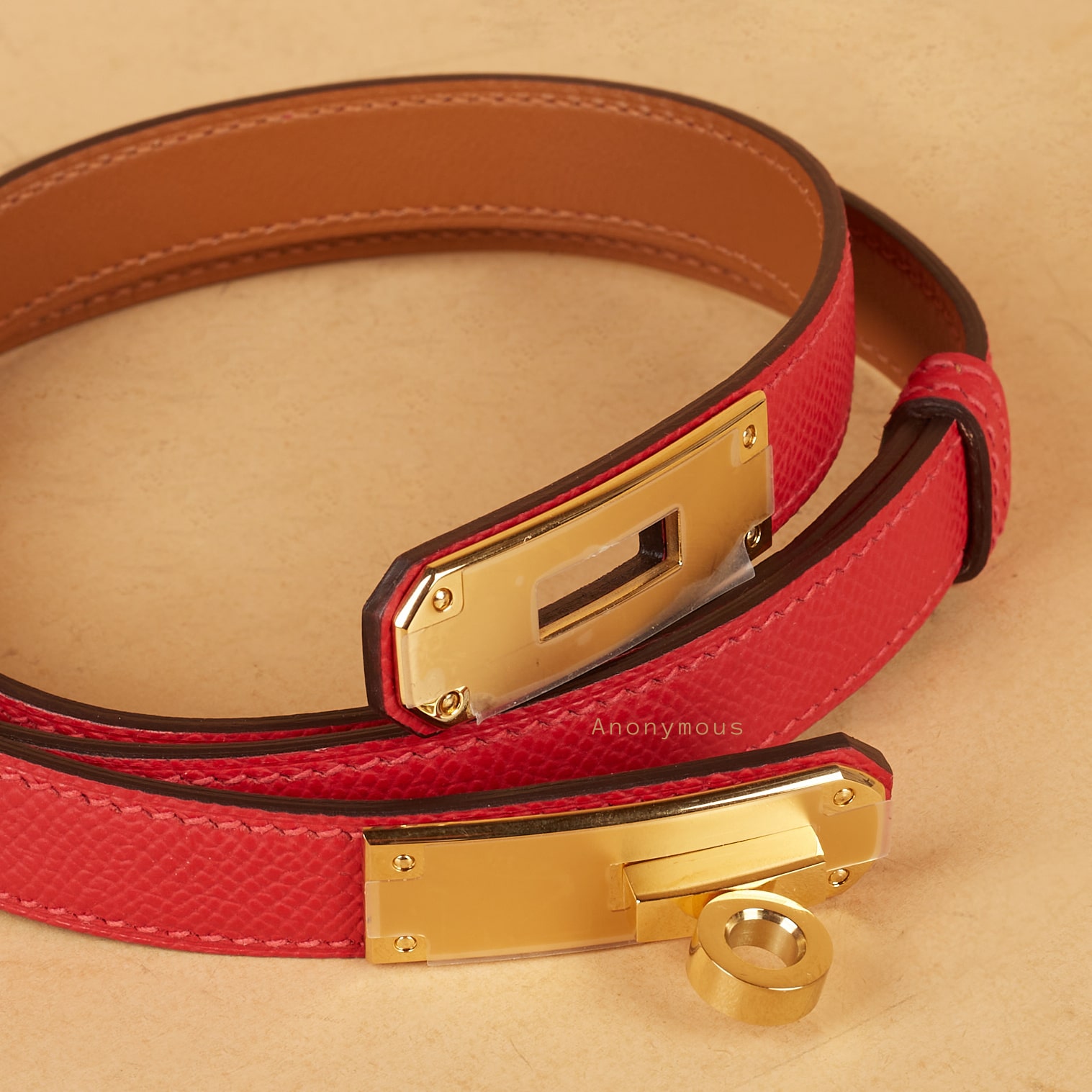 Anonymous Kylee Belt Taiga GHW (Ikat Pinggang Kulit)